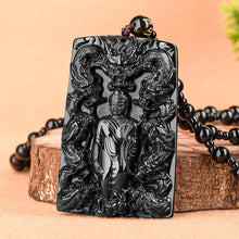Natural Jade Pendant Dragon Amitabha Buddha Jadeite Pendant