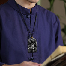 Natural Jade Pendant Dragon Amitabha Buddha Jadeite Pendant