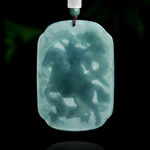 Natural Jade Pendant Dragon General Jadeite Pendant