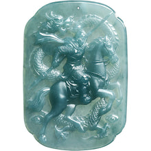 Natural Jade Pendant Dragon General Jadeite Pendant
