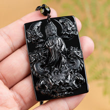Natural Jade Pendant Dragon Guanyin Jadeite Pendant