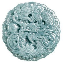 Natural Jade Pendant Dragon Jadeite Pendant