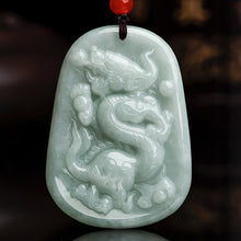 Natural Jade Pendant Dragon Jadeite Pendant