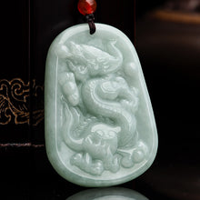 Natural Jade Pendant Dragon Jadeite Pendant