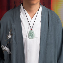 Natural Jade Pendant Dragon Jadeite Pendant