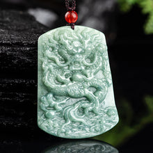 Natural Jade Pendant Dragon Jadeite Pendant