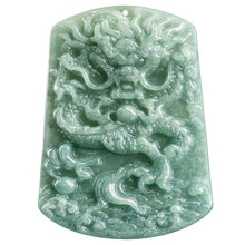 Natural Jade Pendant Dragon Jadeite Pendant