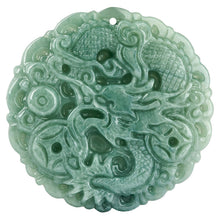 Natural Jade Pendant Dragon Jadeite Pendant