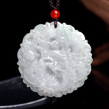 Natural Jade Pendant Dragon Jadeite Pendant