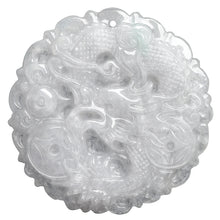 Natural Jade Pendant Dragon Jadeite Pendant