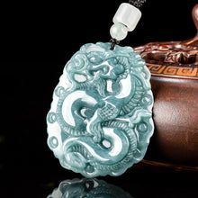Natural Jade Pendant Dragon Jadeite Pendant