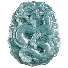 Natural Jade Pendant Dragon Jadeite Pendant