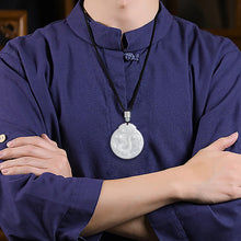 Natural Jade Pendant Dragon Jadeite Pendant