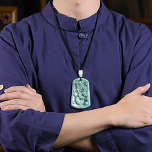 Natural Jade Pendant Dragon Jadeite Pendant