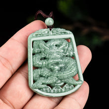Natural Jade Pendant Dragon Jadeite Pendant