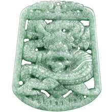 Natural Jade Pendant Dragon Jadeite Pendant