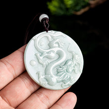 Natural Jade Pendant Dragon Jadeite Pendant