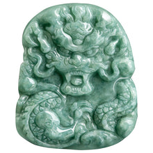 Natural Jade Pendant Dragon Jadeite Pendant