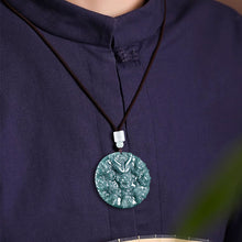 Natural Jade Pendant Dragon Jadeite Pendant
