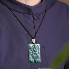 Natural Jade Pendant Dragon Jadeite Pendant