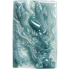 Natural Jade Pendant Dragon Jadeite Pendant