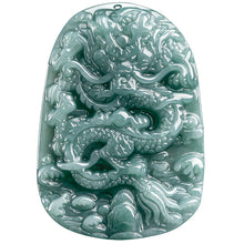 Natural Jade Pendant Dragon Jadeite Pendant