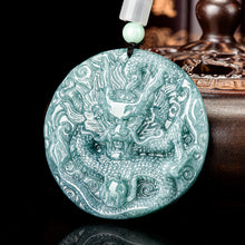 Natural Jade Pendant Dragon Jadeite Pendant