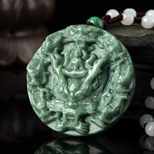 Natural Jade Pendant Dragon Jadeite Pendant