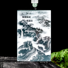 Natural Jade Pendant Dragon Jadeite Pendant