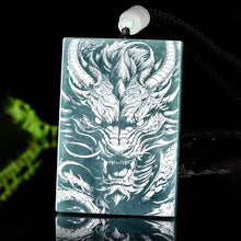 Natural Jade Pendant Dragon Jadeite Pendant