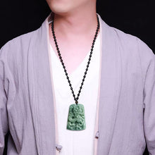 Natural Jade Pendant Dragon Jadeite Pendant