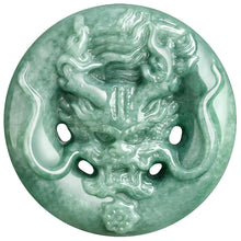 Natural Jade Pendant Dragon Jadeite Pendant