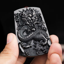 Natural Jade Pendant Dragon Jadeite Pendant