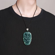 Natural Jade Pendant Dragon Jadeite Pendant