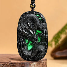 Natural Jade Pendant Dragon Jadeite Pendant