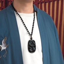 Natural Jade Pendant Dragon Jadeite Pendant