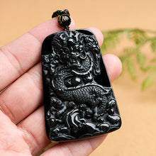 Natural Jade Pendant Dragon Jadeite Pendant