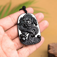 Natural Jade Pendant Dragon Jadeite Pendant