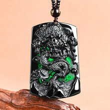 Natural Jade Pendant Dragon Jadeite Pendant