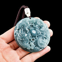 Natural Jade Pendant Dragon Jadeite Pendant