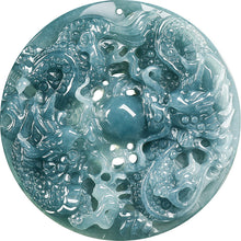 Natural Jade Pendant Dragon Jadeite Pendant