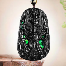 Natural Jade Pendant Dragon Jadeite Pendant