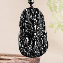 Natural Jade Pendant Dragon Jadeite Pendant