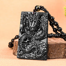Natural Jade Pendant Dragon Jadeite Pendant