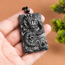 Natural Jade Pendant Dragon Jadeite Pendant