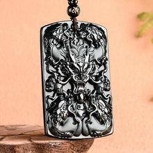 Natural Jade Pendant Dragon Jadeite Pendant