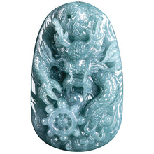 Natural Jade Pendant Dragon Jadeite Pendant