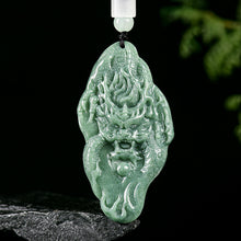 Natural Jade Pendant Dragon Jadeite Pendant