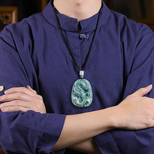 Natural Jade Pendant Dragon Jadeite Pendant