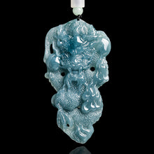 Natural Jade Pendant Dragon Jadeite Pendant